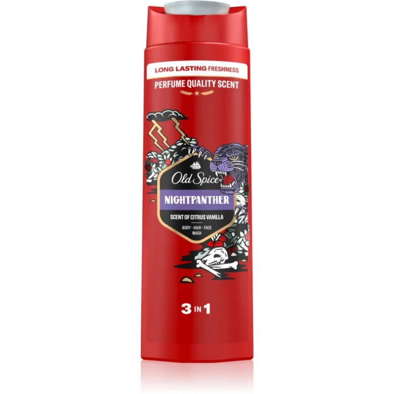 Old Spice Nightpanther čisticí sprchový gel pro muže 400 ml