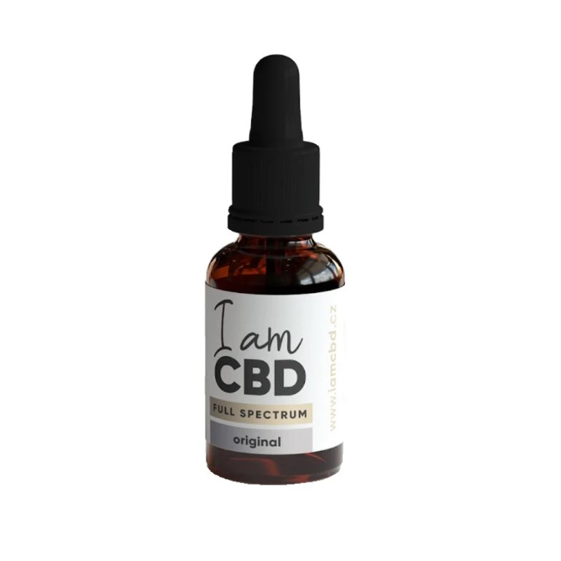 I am CBD Konopný olej Full Spectrum CBD 5% 10 ml original