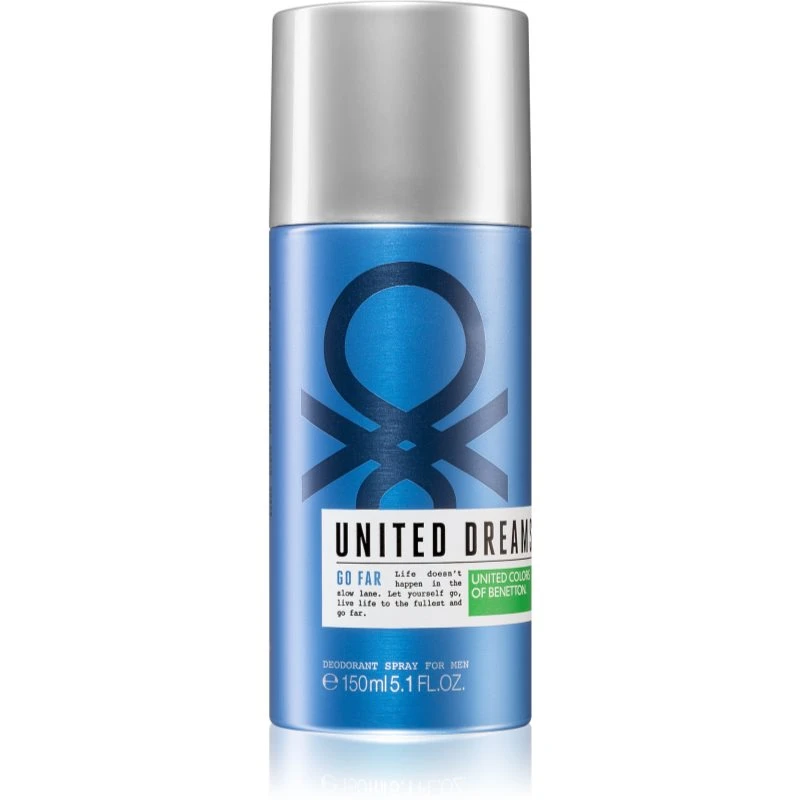 Benetton United Dreams for him Go Far deodorant ve spreji pro muže 150 ml