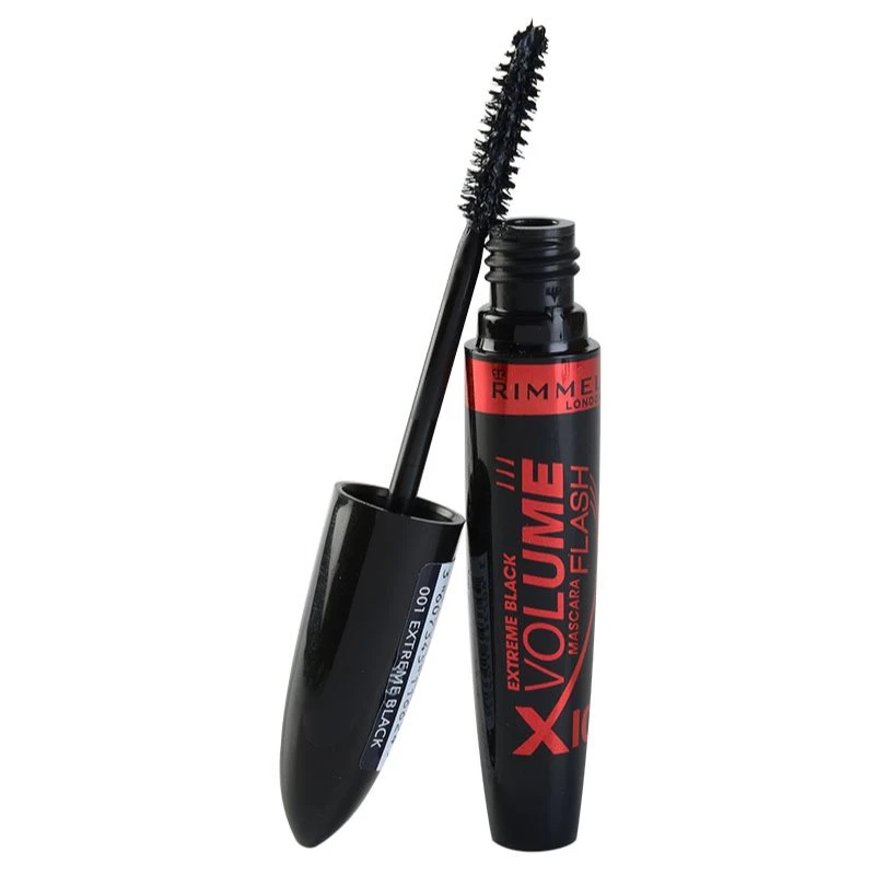 Rimmel London Mascara Volume Flash X10 8 ml řasenka pro ženy 001 Extreme Black objemová řasenka