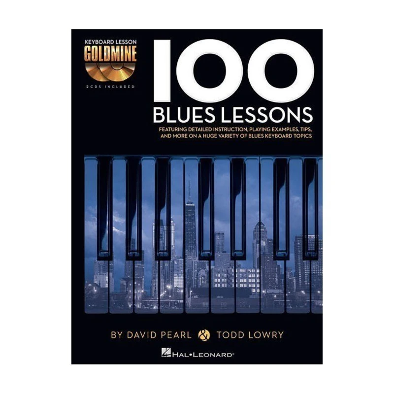 Hal Leonard Keyboard Lesson Goldmine: 100 Blues Lessons Noty