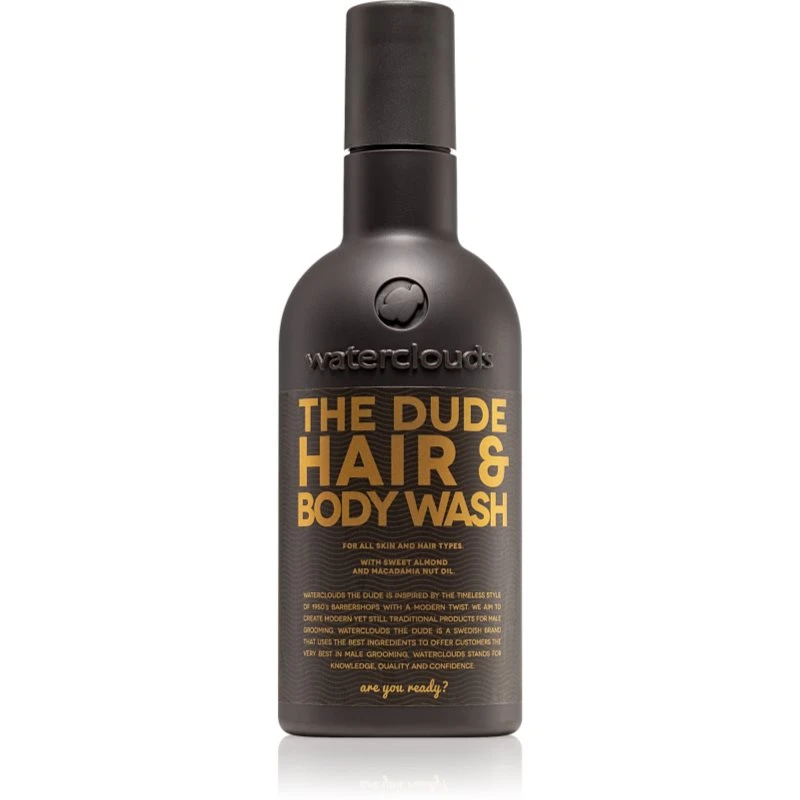 Waterclouds The Dude Hair & Body Wash sprchový gel a šampon 2 v 1 250 ml