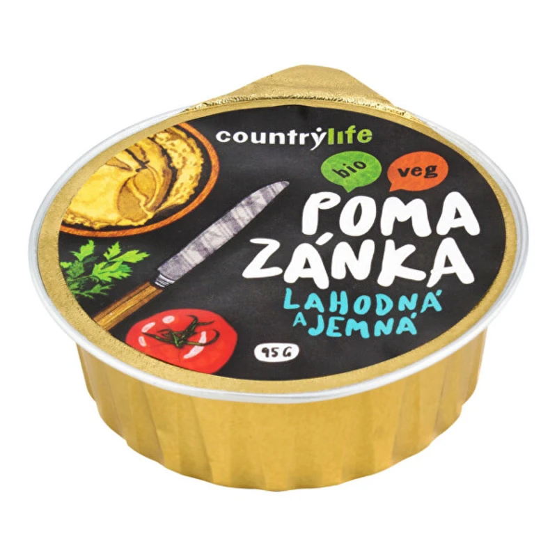 Country Life Pomazánka jemná a lahodná BIO 95 g