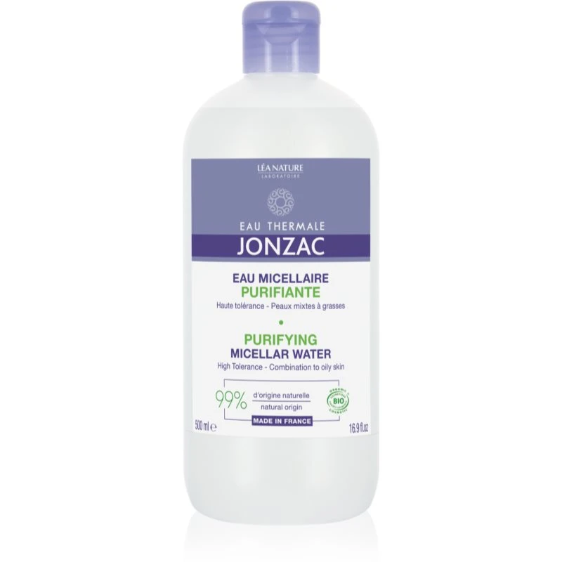 Jonzac Pure micelární voda pro mastnou a smíšenou pleť 500 ml