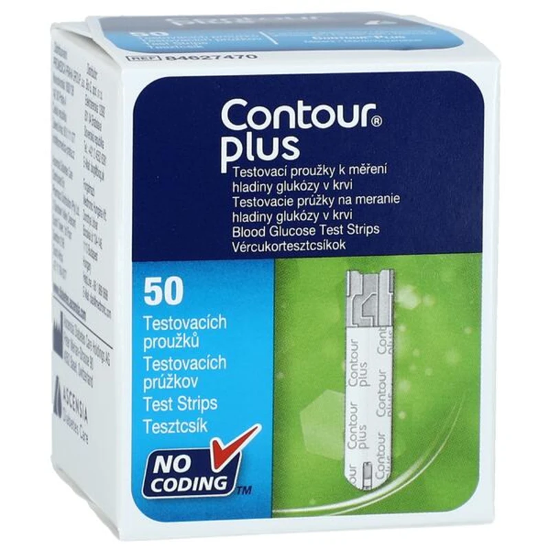 Contour PLUS Diagnostické proužky 50ks