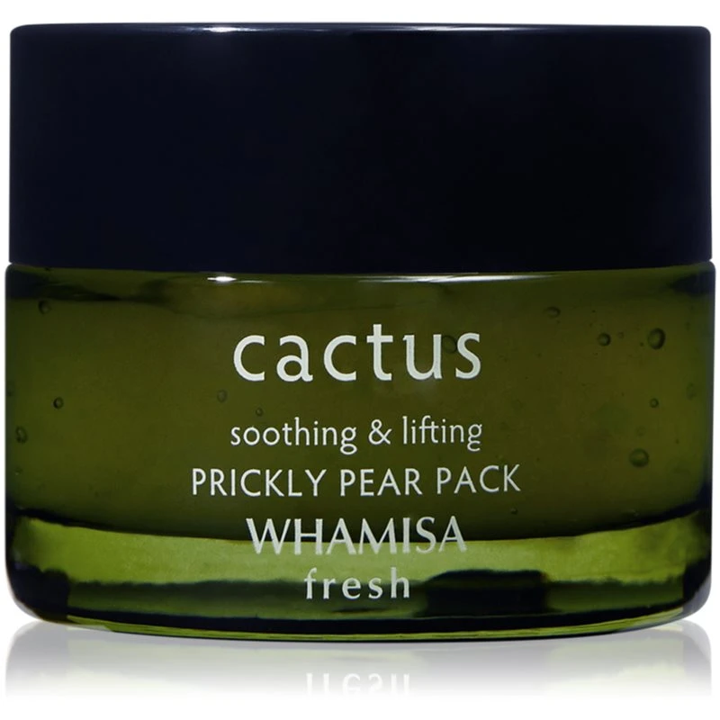 WHAMISA Cactus Prickly Pear Pack hydratační gelová maska pro intenzivní obnovení a vypnutí pleti 30 g