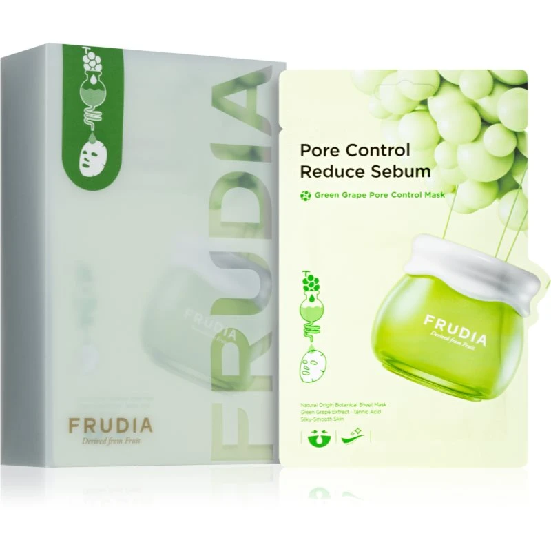 Frudia Green Grape plátýnková maska pro stažení pórů 10x20 ml