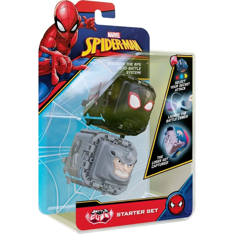 BATTLE CUBES Spider-Man více druhů