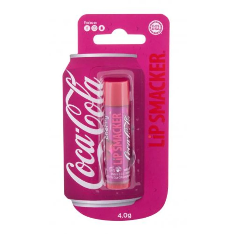 Lip Smacker Coca-Cola 4 g balzám na rty pro děti Cherry