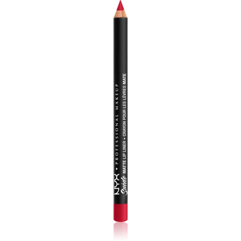 NYX Professional Makeup Suede Matte Lip Liner matná tužka na rty odstín 57 Spicy 1 g