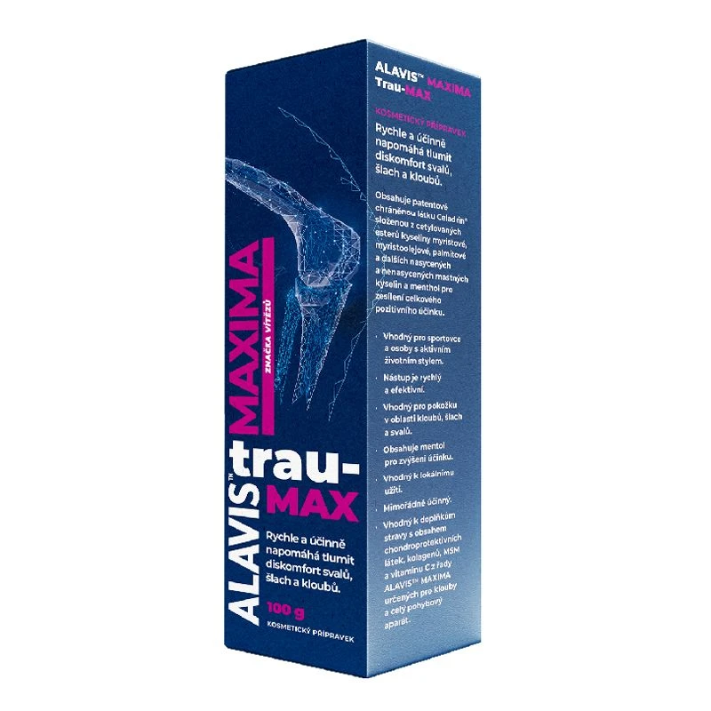 Alavis Maxima Trau-MAX gel na svaly, klouby a vazy 100 g