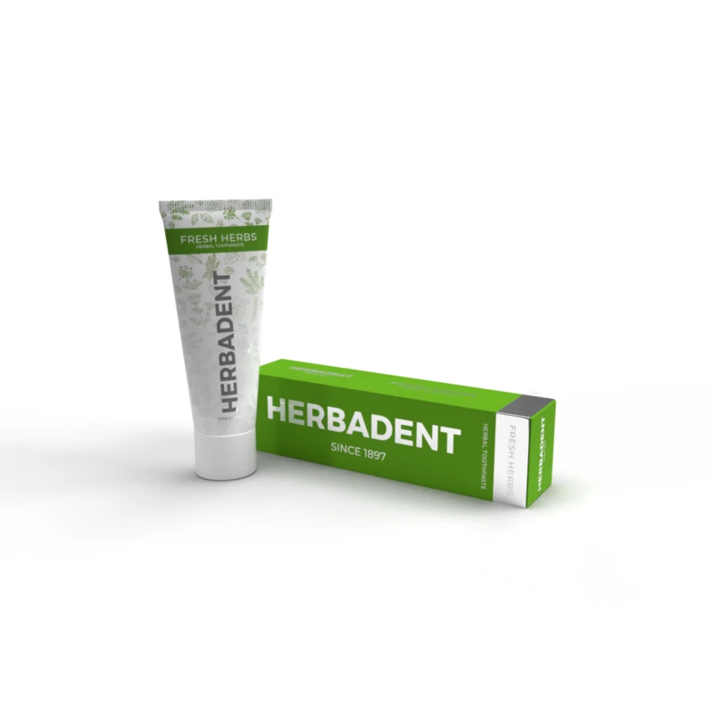 Herbadent Herbal Toothpaste Fresh Herbs bylinná zubní pasta Fresh Herbs 75 g