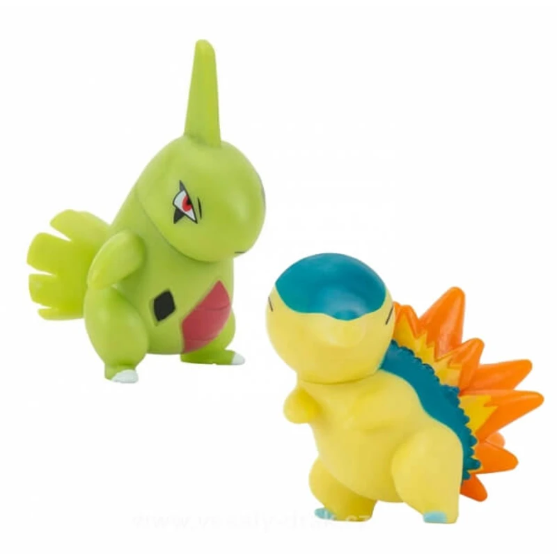 Pokémon akční figurky Larvitar a Cyndaquil 5 cm