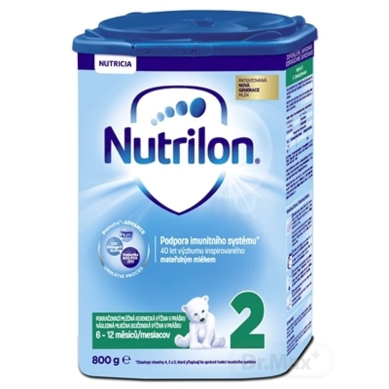 NUTRILON 2 Pokračovací kojenecké mléko 800 g, 6+