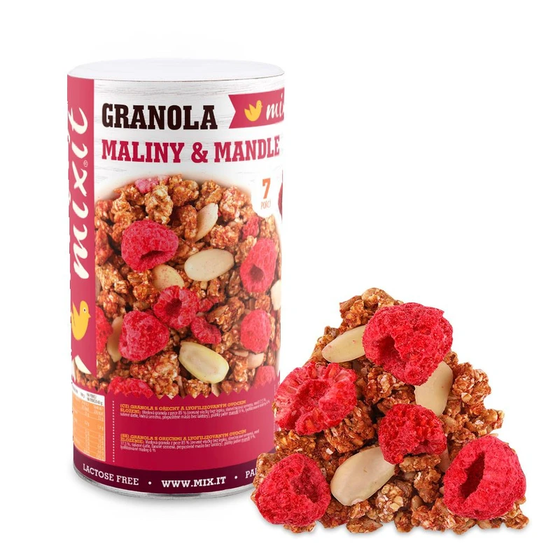 Mixit Granola z pece - Maliny a mandle 440 g