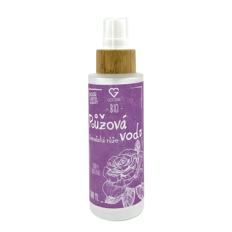 Goodie Růžová voda - Damašská růže BIO 100 ml