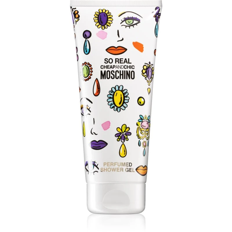 Moschino So Real sprchový a koupelový gel pro ženy 200 ml