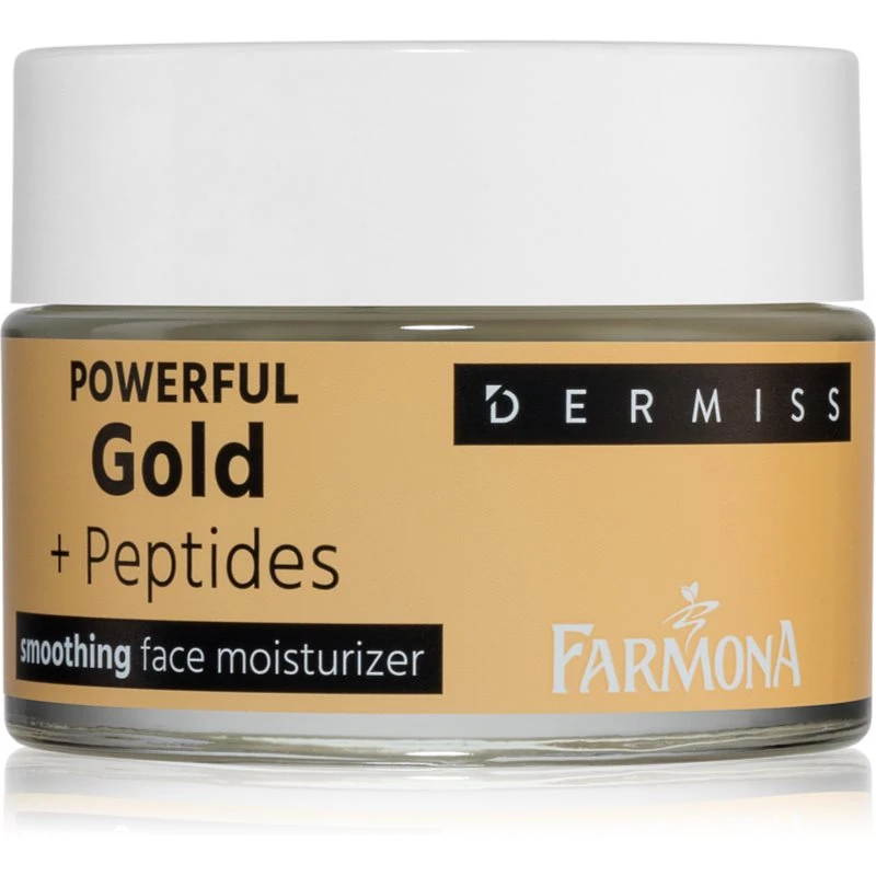 Farmona Dermiss Powerful Gold + Peptides hydratační a vyhlazující pleťový krém 50 ml