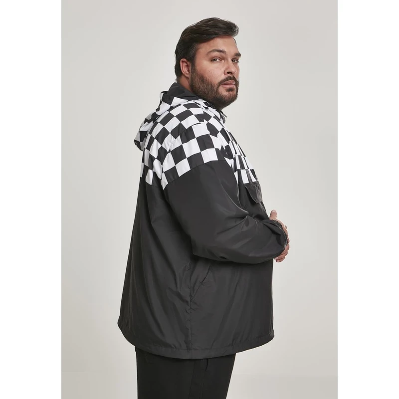 Zaškrtněte Pull Over Jacket blk/chess