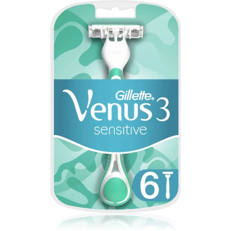 GILLETTE Venus 3 Sensitive 6 ks – dámská holítka