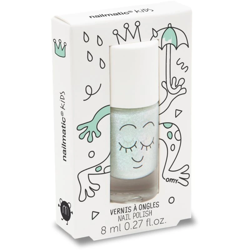 Nailmatic Kids lak na nehty pro děti odstín Aldo - pearly green 8 ml