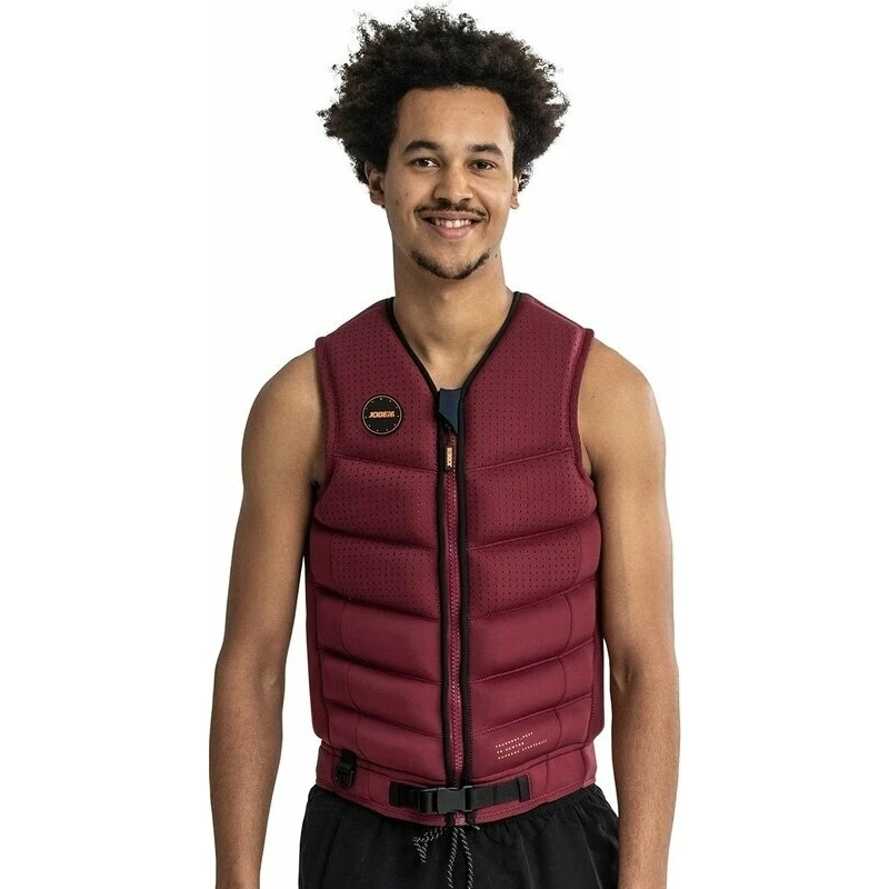 Jobe Fragment Vest Men Burgundy Red S