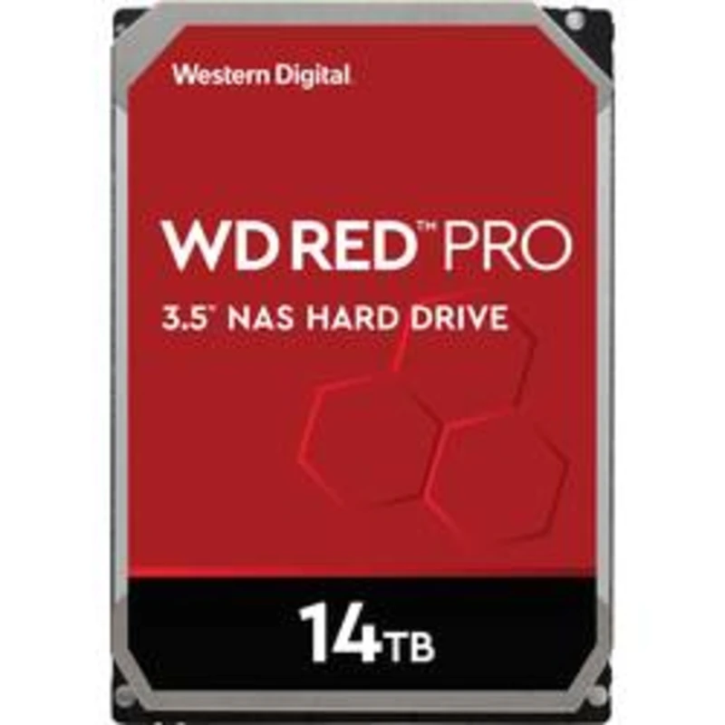 Western Digital HDD Red Pro, 14TB, 512MB Cache, 7200 RPM, 3.5"(WD141KFGX)