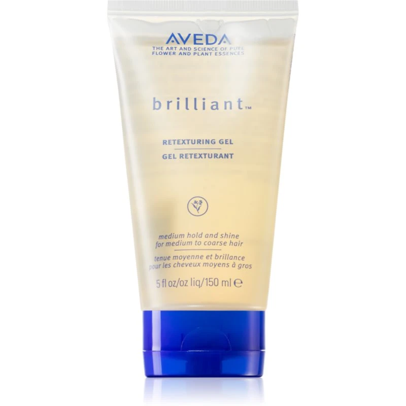 Aveda Brilliant™ Retexturing Gel gel na vlasy pro lesk a hebkost vlasů 150 ml