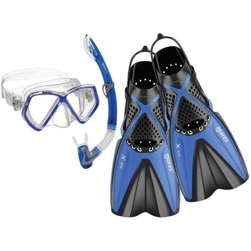 Mares Set X-One Pirate Blue XS