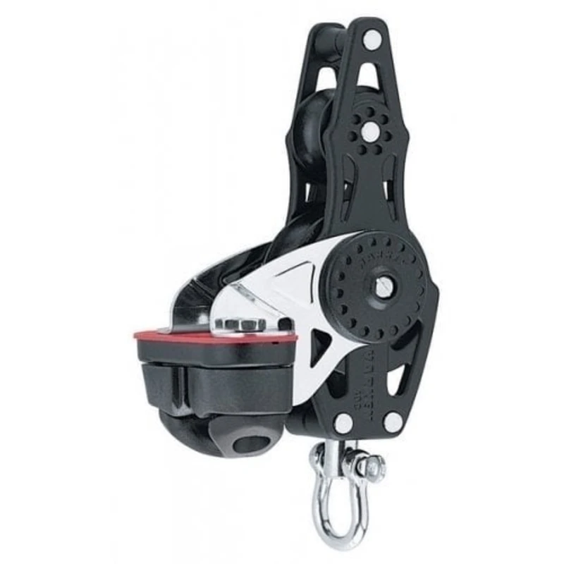 Harken 2658 40 mm Fiddle Block - Swivel, Becket, Cam Cleat