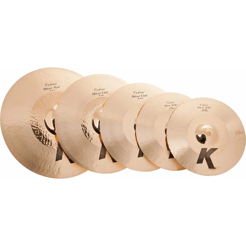 Zildjian K1250 K Custom Hybrid 5 PC 14/16/18/20 Činelová sada