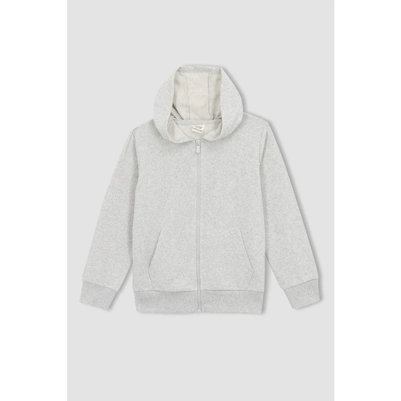 DEFACTO Boys Hooded Cardigan