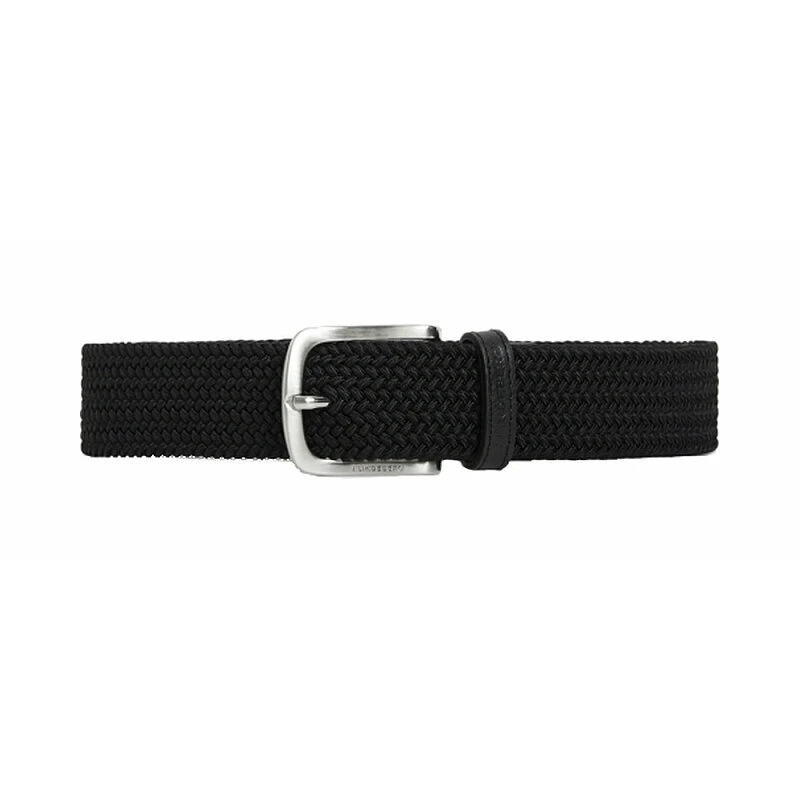 J.Lindeberg Bernhard Elastic Golf Belt Black 95