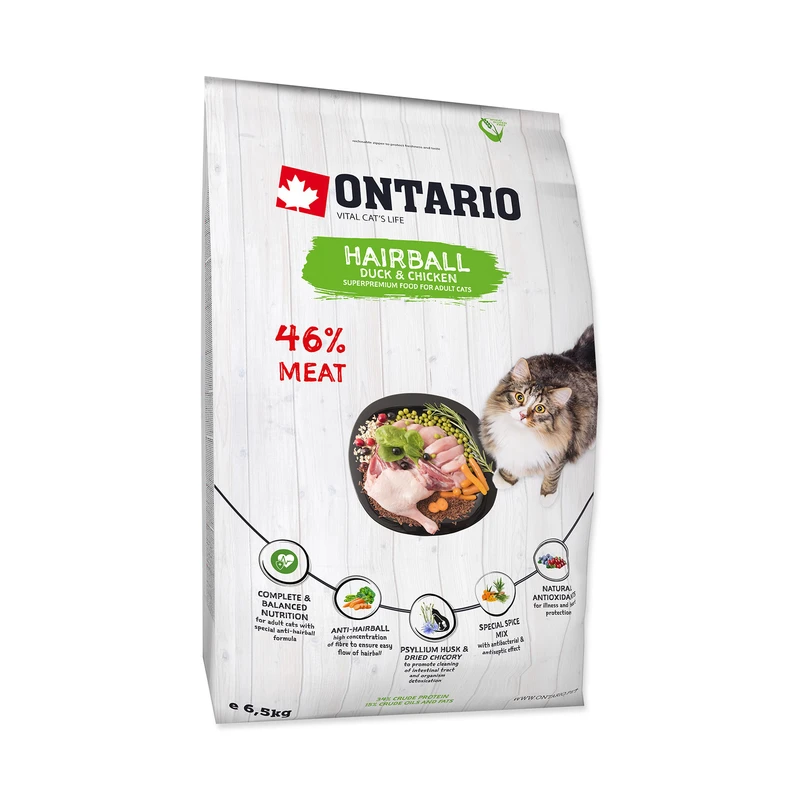 Ontario Cat Hairball 6,5 kg