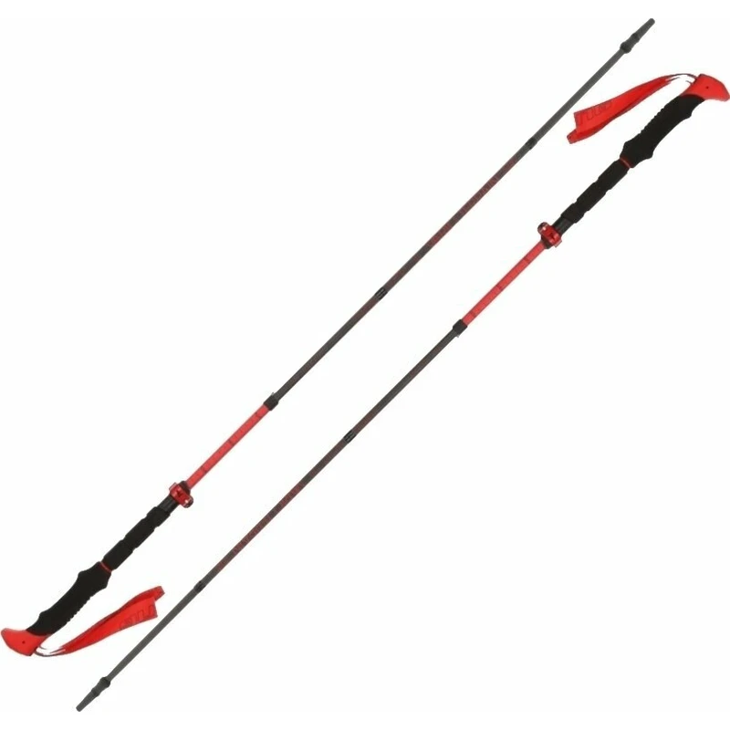 Viking Spider FS Trekking Poles Black/Red 35 - 130 cm