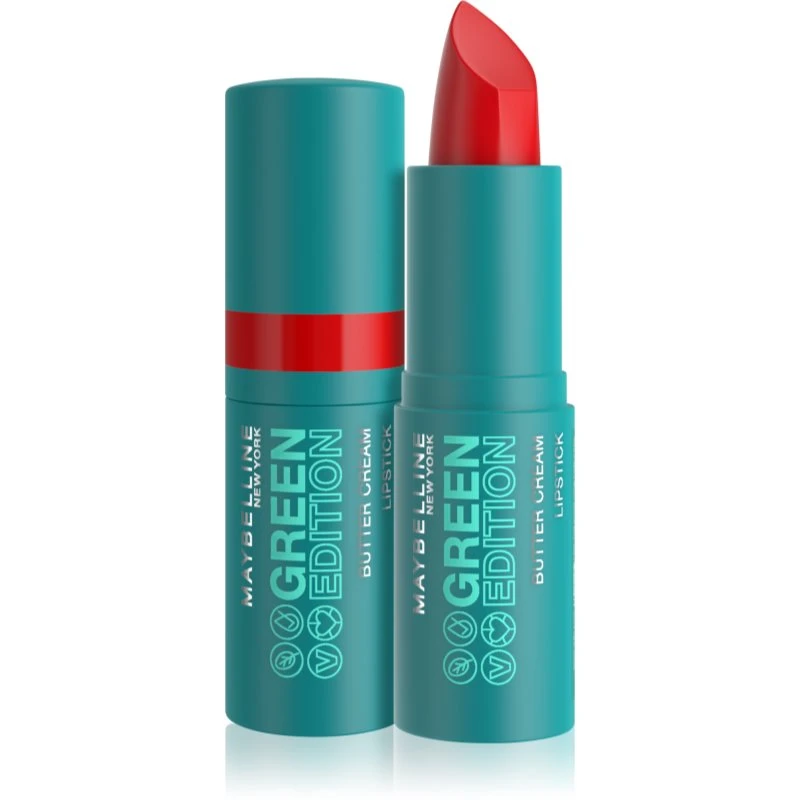 Maybelline Green Edition krémová rtěnka s hydratačním účinkem odstín 005 Rainforest 3,4 g