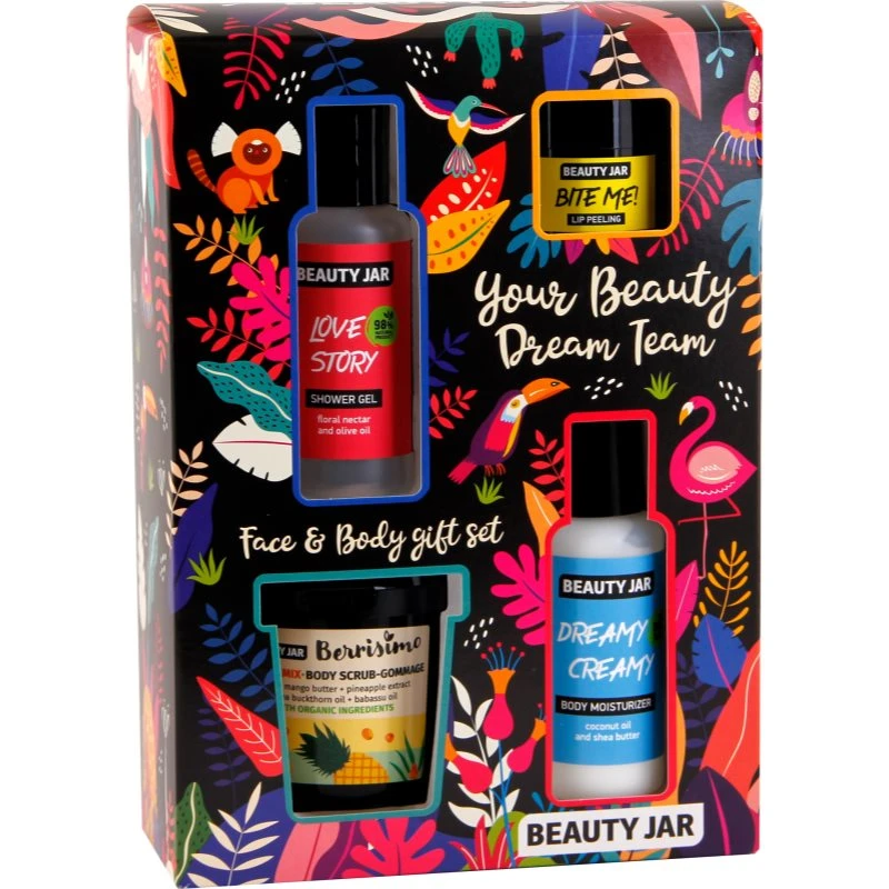 Beauty Jar Your Beauty Dream Team dárková sada (na tělo a obličej)