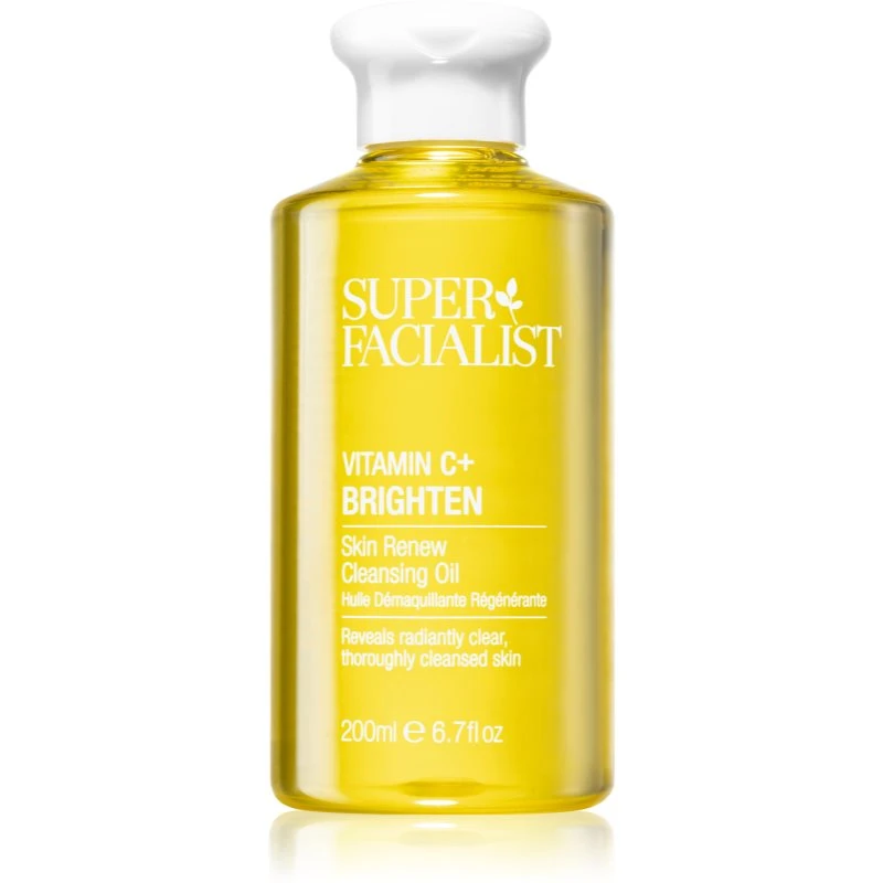 Super Facialist Vitamin C+ Brighten čisticí a odličovací olej pro rozjasnění pleti 200 ml