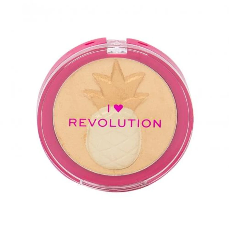 Makeup Revolution London I Heart Revolution Fruity Highlighter 9,15 g rozjasňovač pro ženy Pineapple