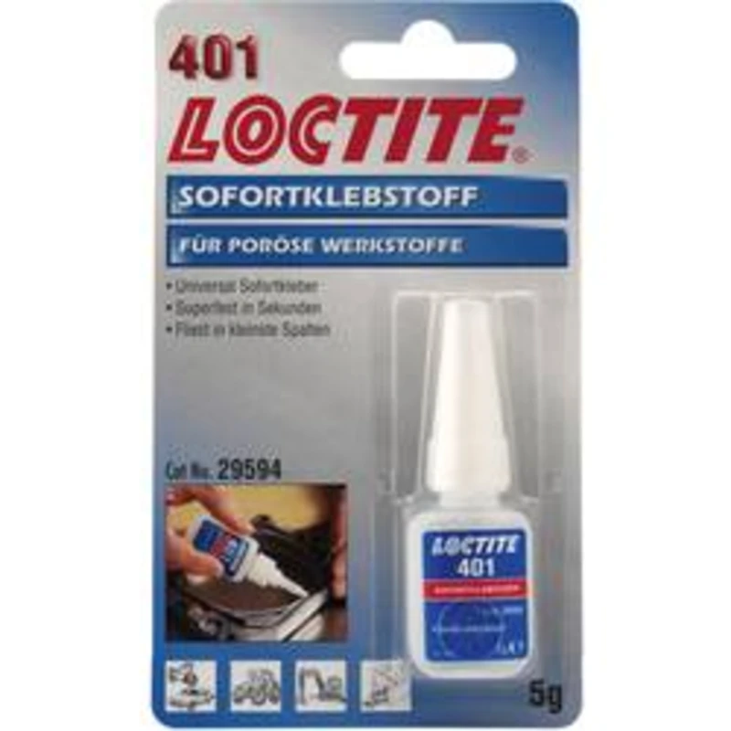 Vteřinové lepidlo loctite 410, 5 g