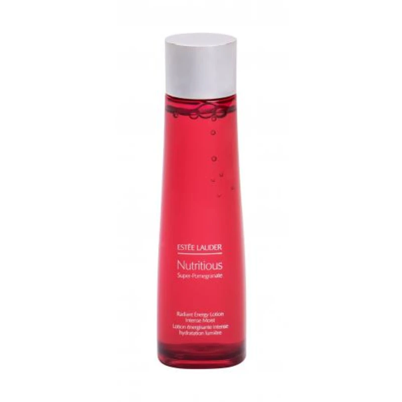 Estée Lauder Nutritious Radiant Energy Super-Pomegranate 200 ml pleťová voda a sprej poškozená krabička na všechny typy pleti; na rozjasnění pleti