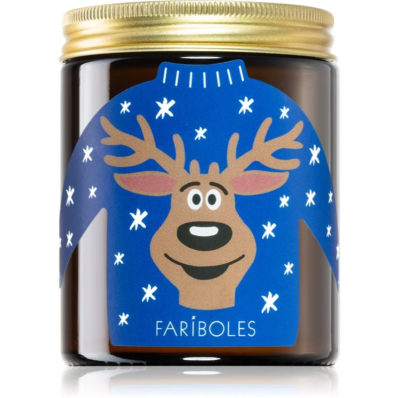 FARIBOLES Christmas Jumper Blue vonná svíčka 140 g