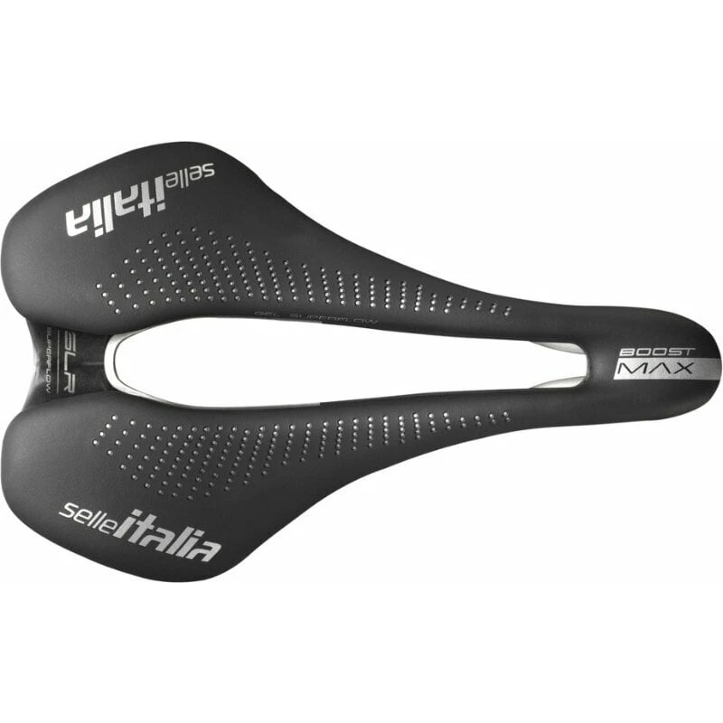 Selle Italia Max SLR Boost TI 316 Gel Superflow Black L