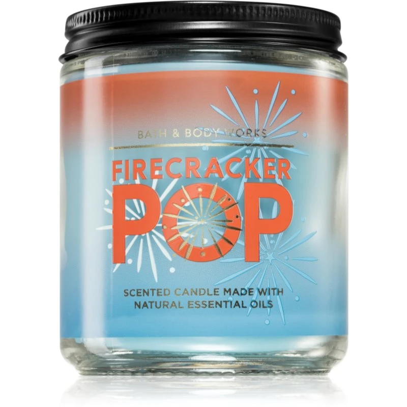 Bath & Body Works Firecracker Pop vonná svíčka I. 198 g