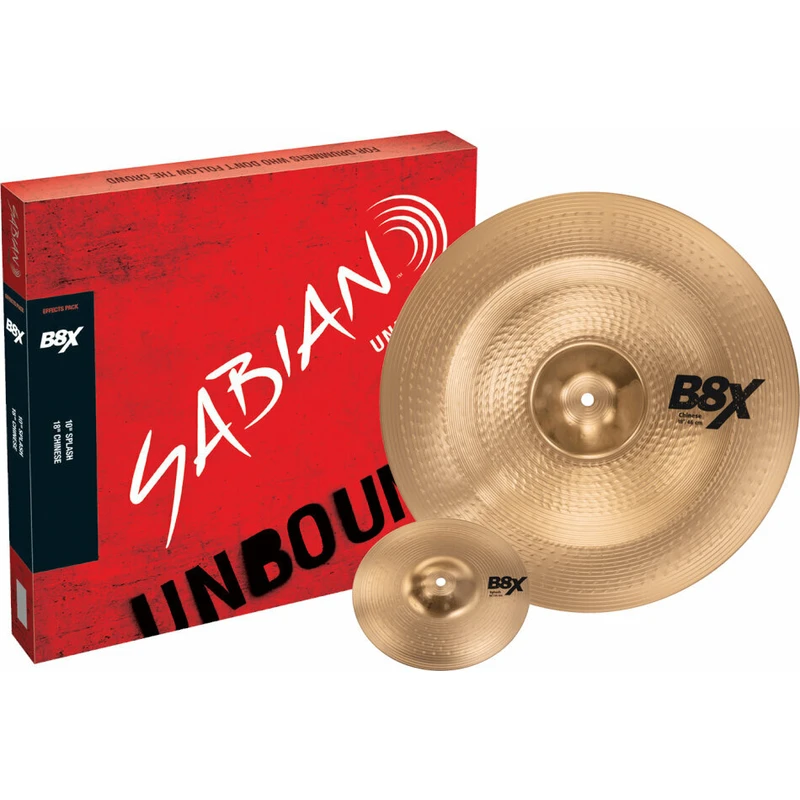 Sabian 45005X B8X Effects Pack 10/18 Činelová sada