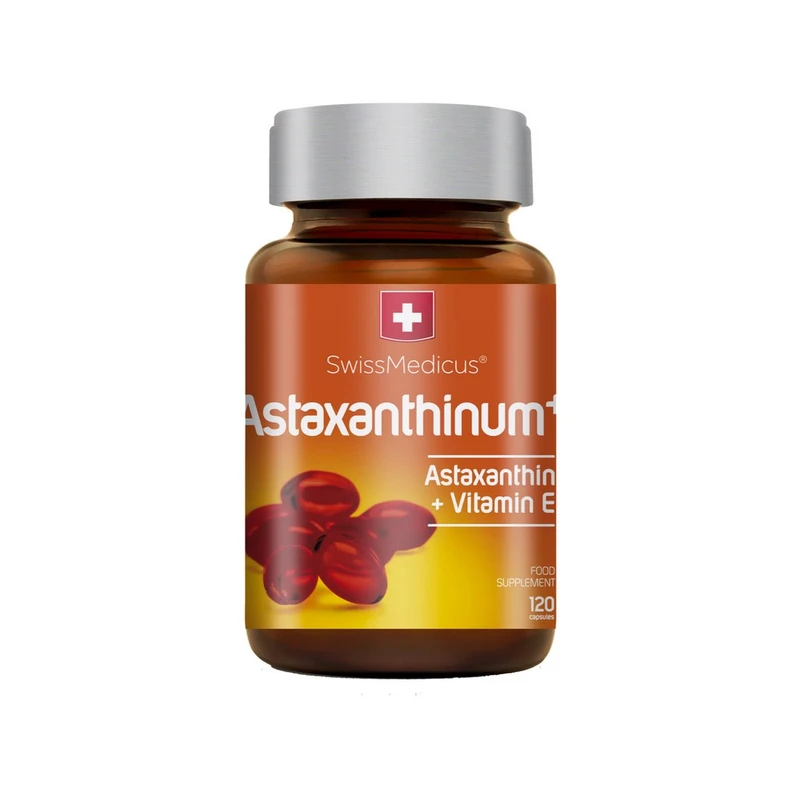 Herbamedicus SwissMedicus Astaxanthinum+ 120 tob.