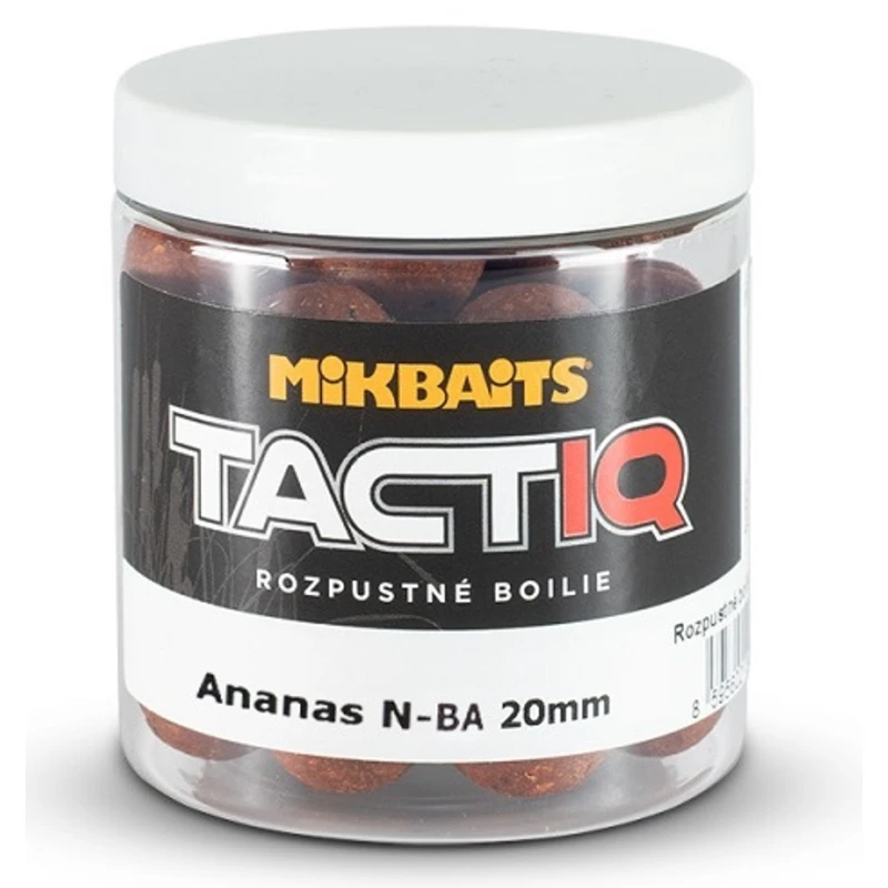 Mikbaits rozpustné boilies tactiq ananas n-ba 250 ml - 20 mm