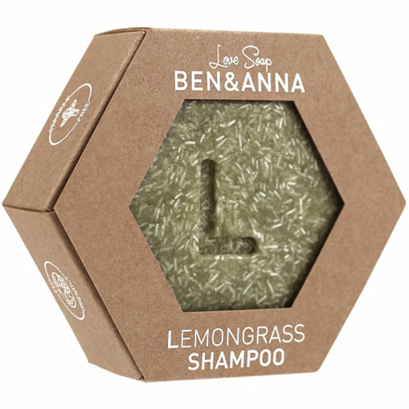 BEN&ANNA Love Soap Shampoo tuhý šampon Lemongrass 60 g