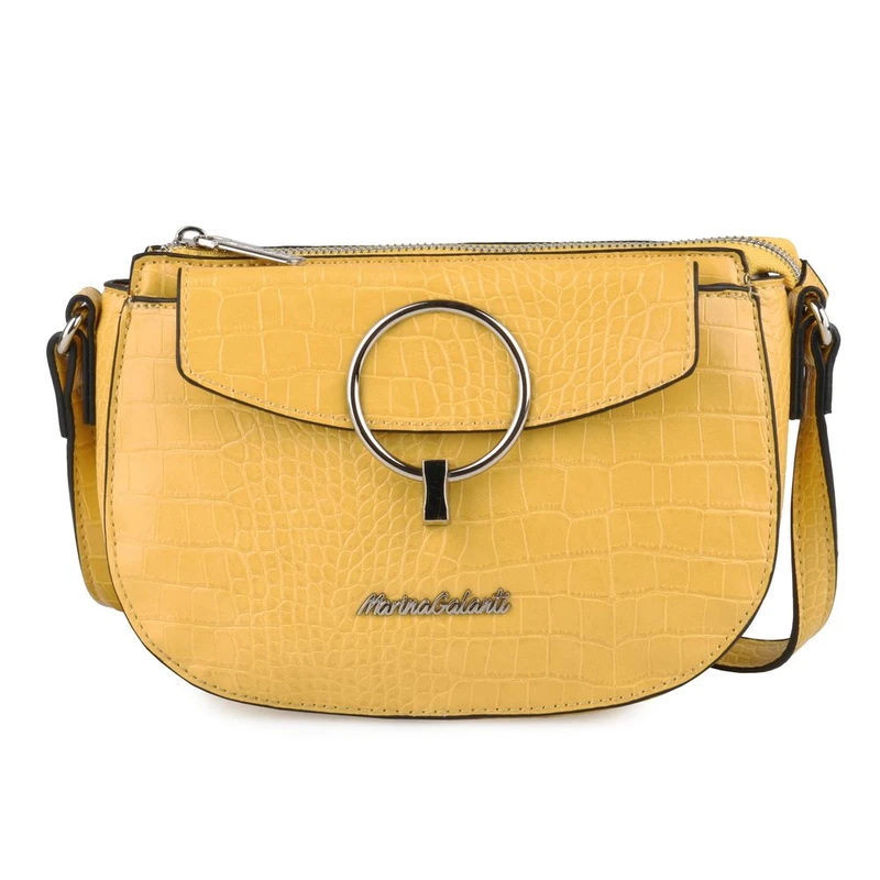 Marina Galanti Dámská crossbody kabelka Eli MB0411CY1 - žlutá