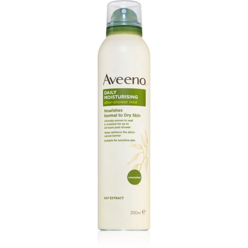 Aveeno Daily Moisturising After Shower Mist hydratační mlha na tělo 200 ml